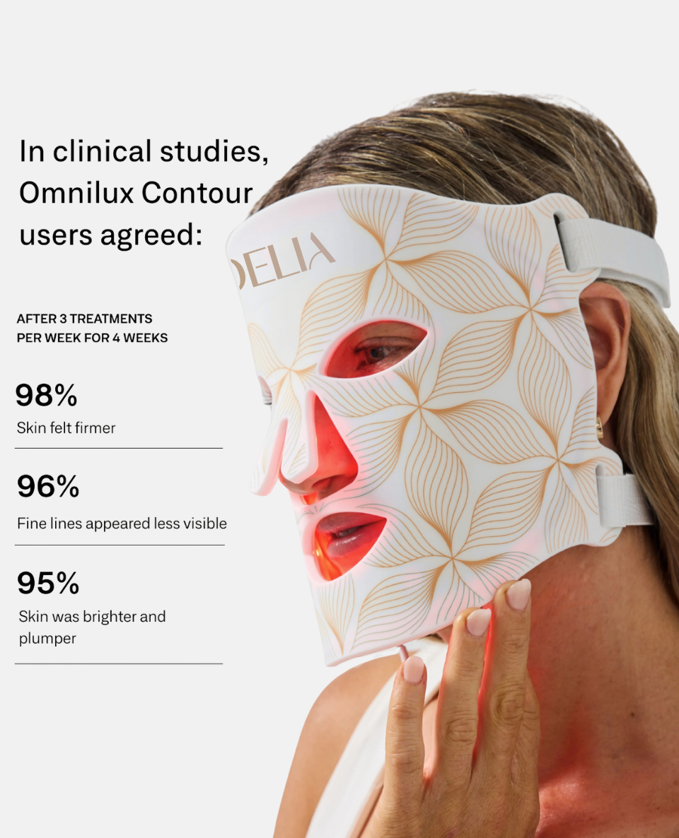 Adelia – Masque Lumière Intense contour visage + Sérum
