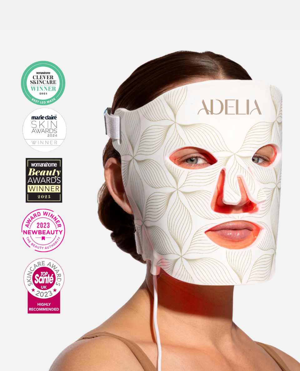 Adelia – Masque Lumière Intense contour visage + Sérum