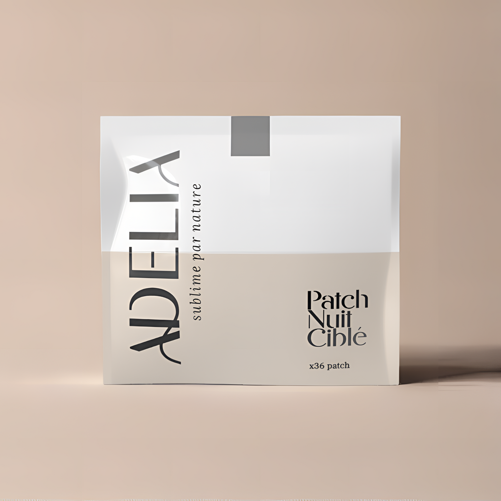 ADELIA – Patch Nuit Ciblé, anti-bouton et réparateur